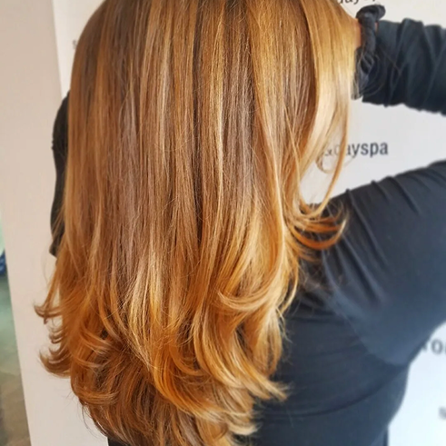 Root Colour & Blow Dry